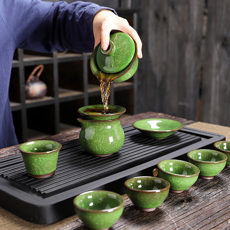 Emerald Tea Set